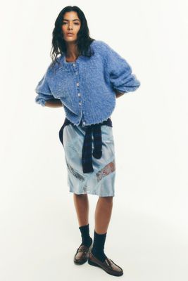 Pilcro Brushed Cardigan Sweater