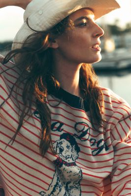 The Maxine Puff-Sleeve Sweater Tee | Anthropologie