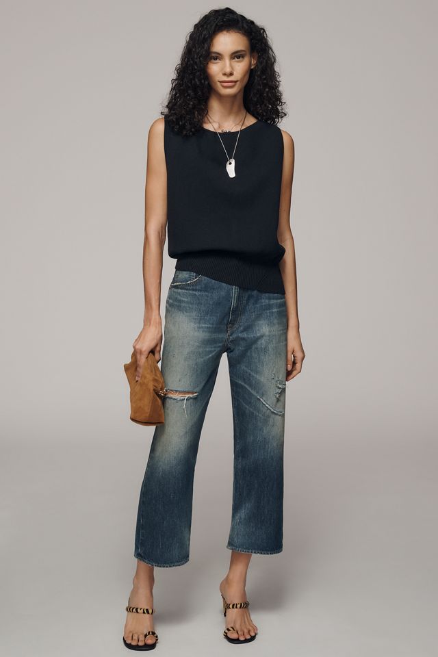 By Anthropologie Boat-Neck Sweater Tank #3