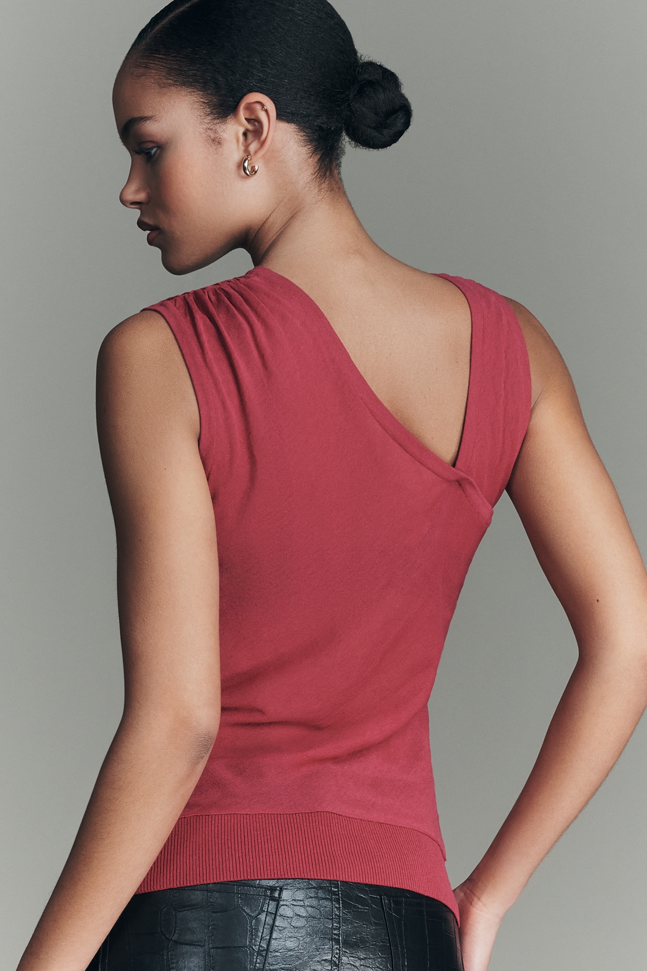 Maeve Sleeveless Twist Sweater Tank