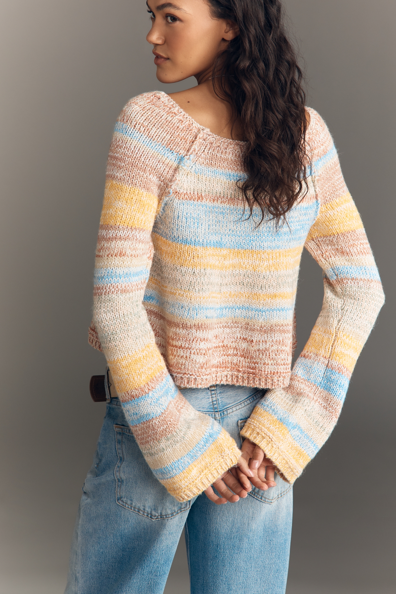 Pilcro Cotton Blend Sweater
