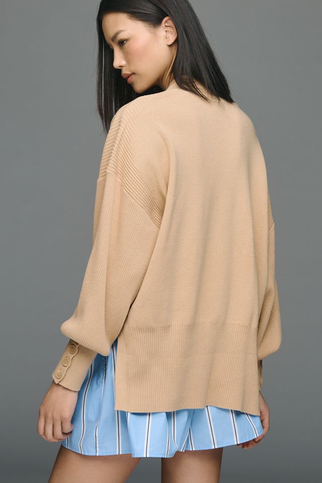 Maeve V-Neck Wool Blend Sweater #3