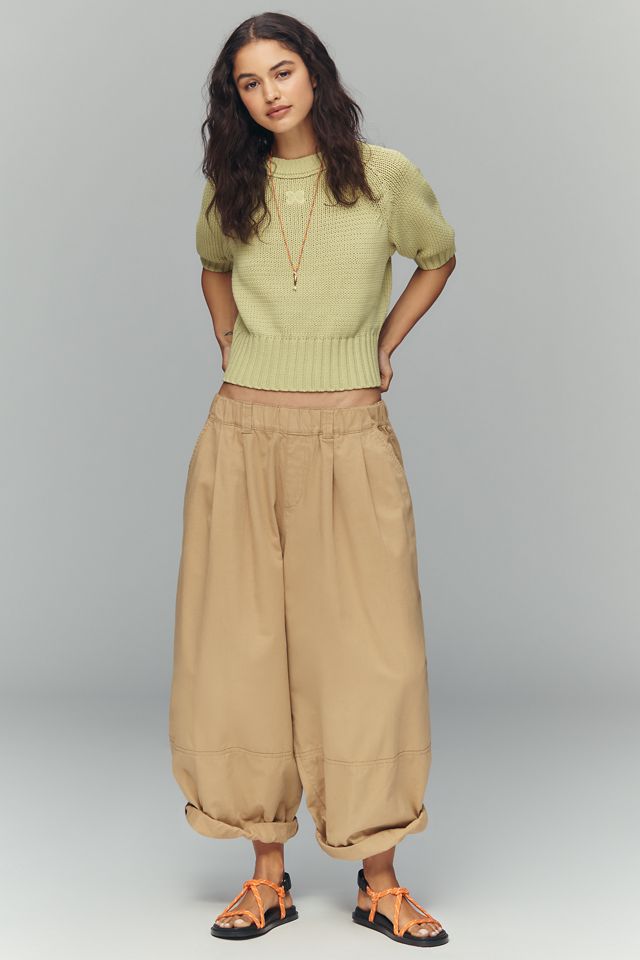 Maeve Elbow-Sleeve Cotton-Blend Crew Jumper #2