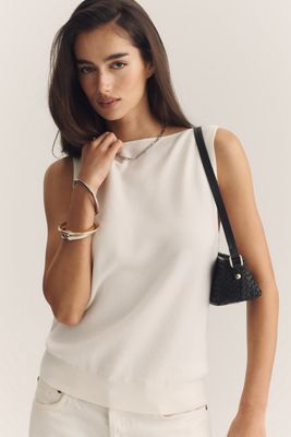 Maeve Cowl Back Knit Tank