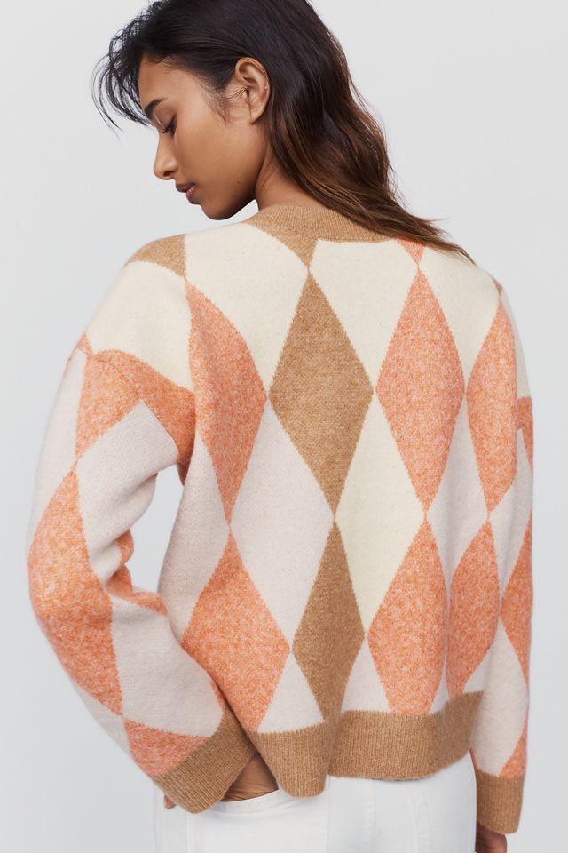 Maeve Argyle Cardigan Sweater #3