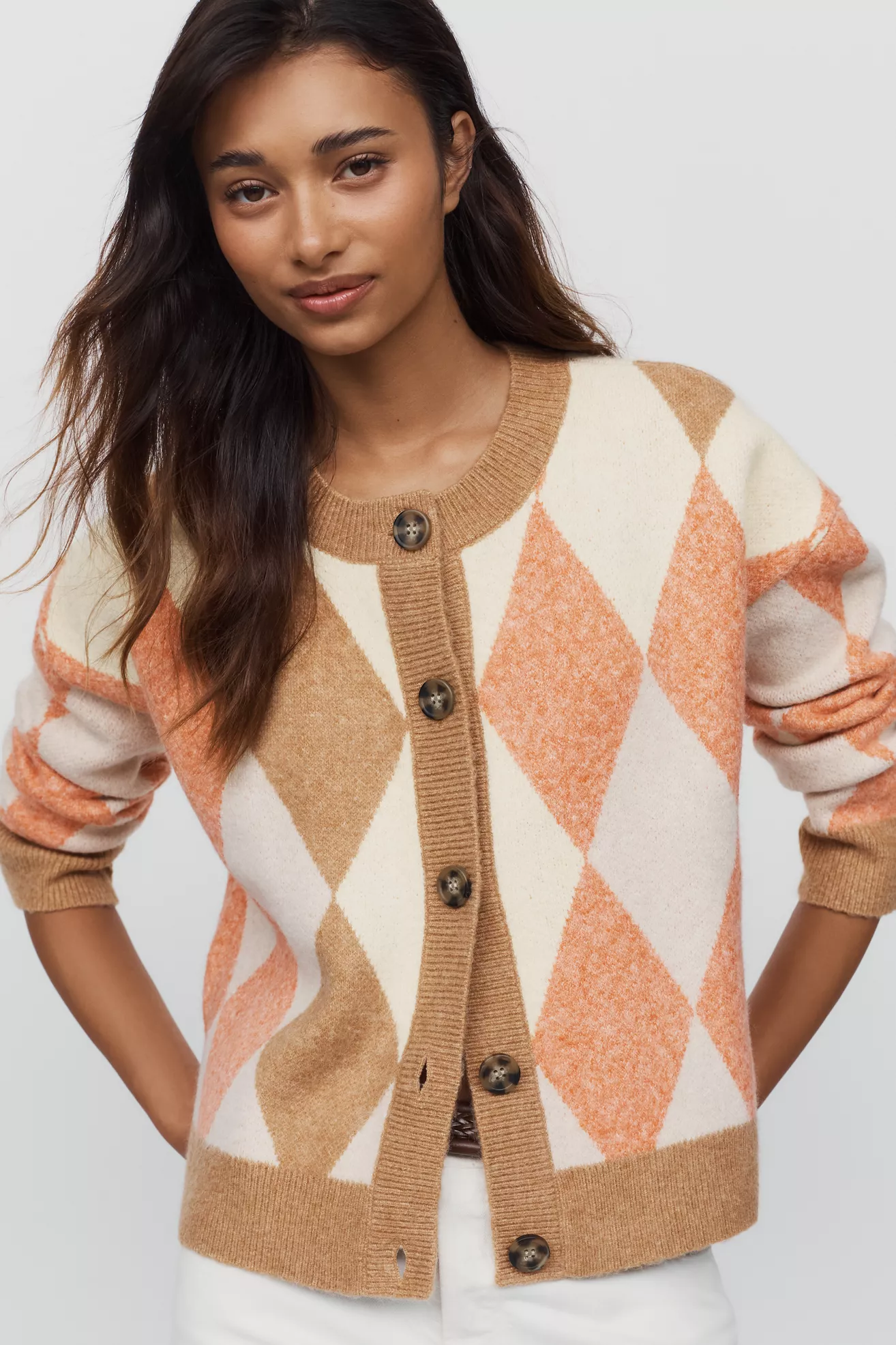 Maeve Argyle Cardigan Sweater