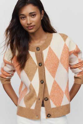 Maeve Argyle Cardigan Sweater