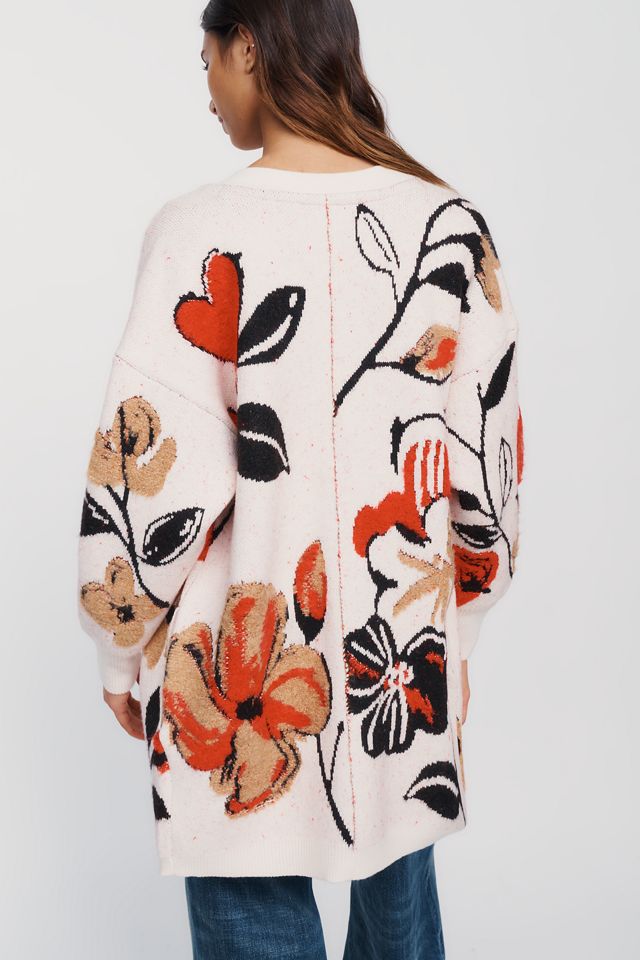 Pilcro Cotton Wool Blend Coatigan #1