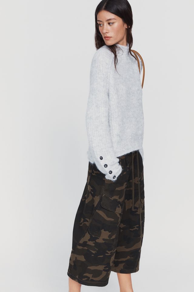 Pilcro Astrid Wool Blend Mock Neck Sweater #2
