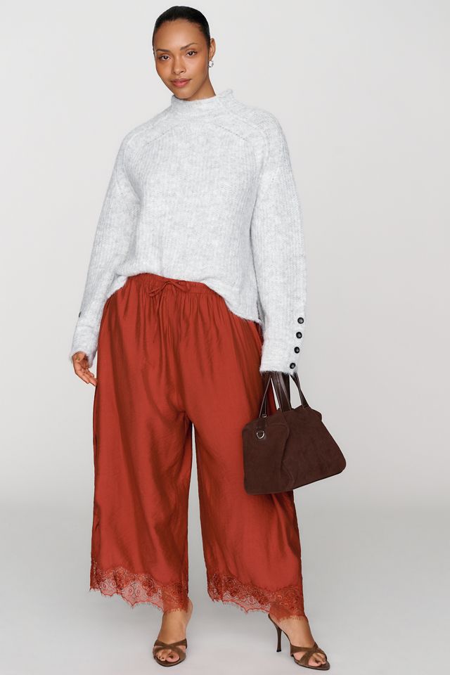Pilcro Astrid Wool Blend Mock Neck Sweater #7