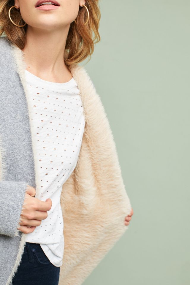 Sarah Longline Cardigan, Grey #2