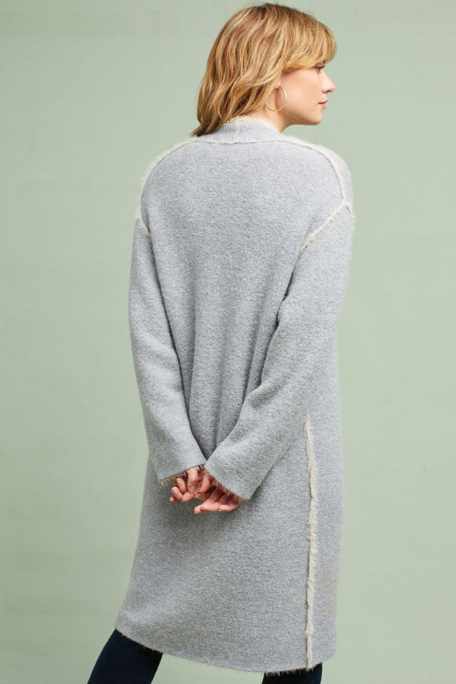 Sarah Longline Cardigan, Grey #3