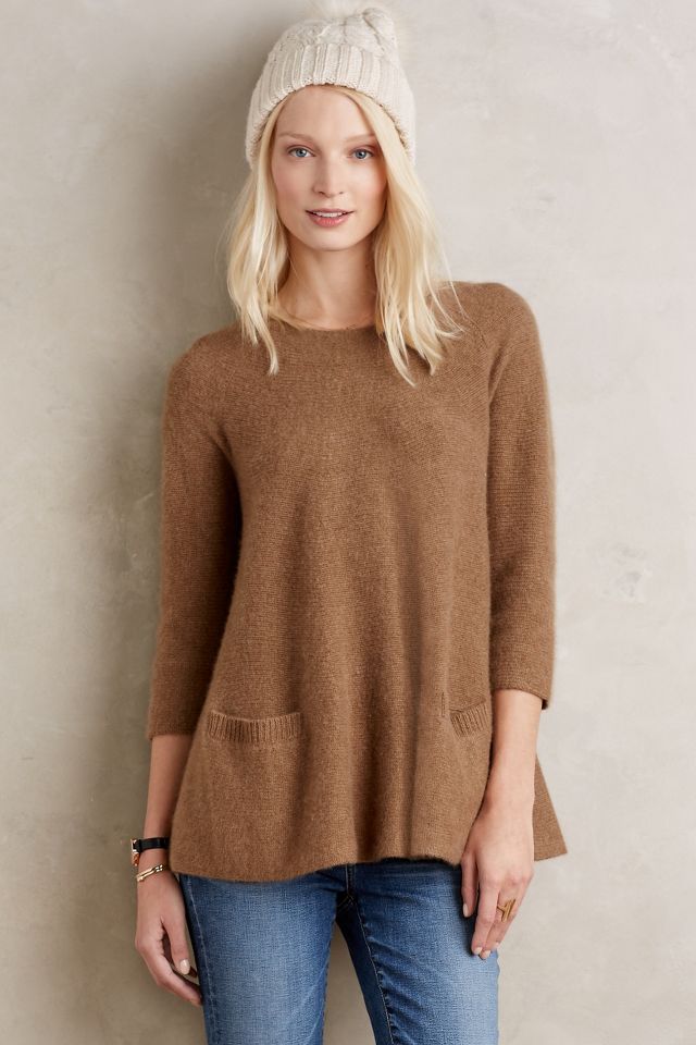 Cashmere on sale swing sweater