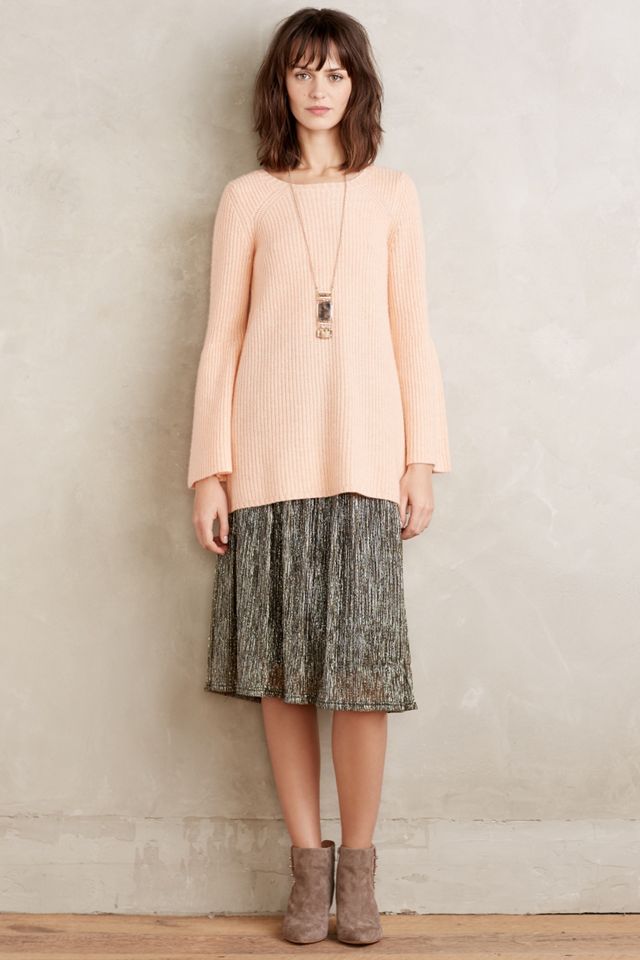 Bell Sleeve Cashmere Tunic #2