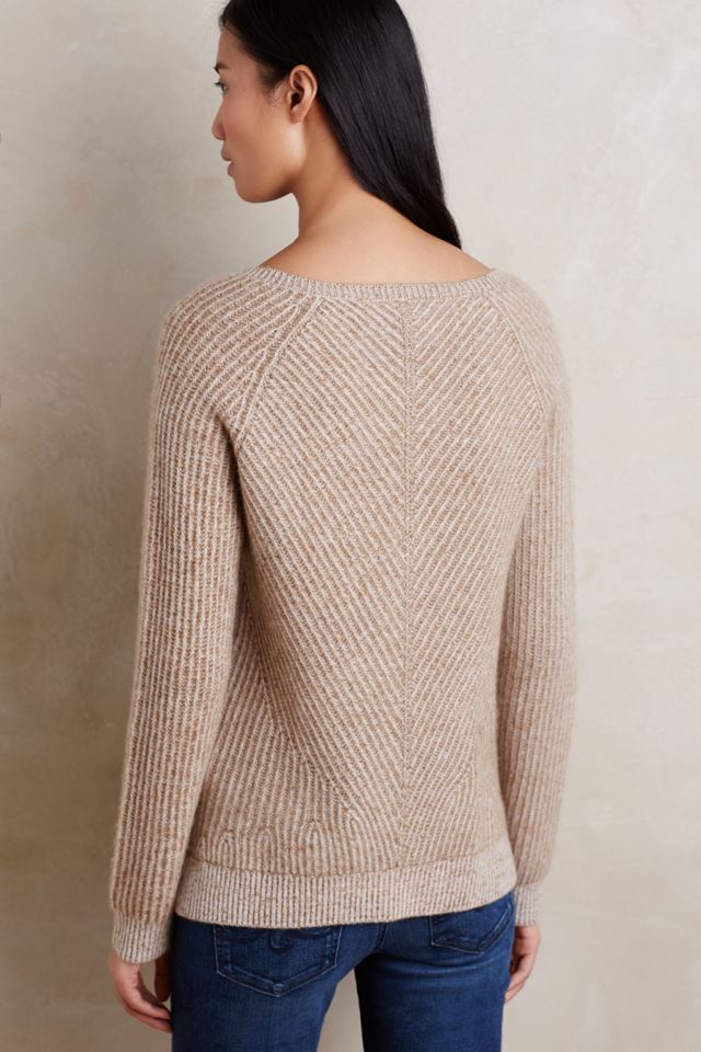 Cabled Cashmere V-Neck #2