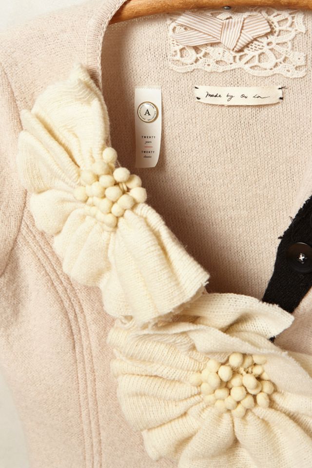 Corsage Sweater Jacket #2
