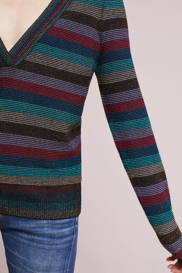 Mulah Lurex Stripe Jumper #1