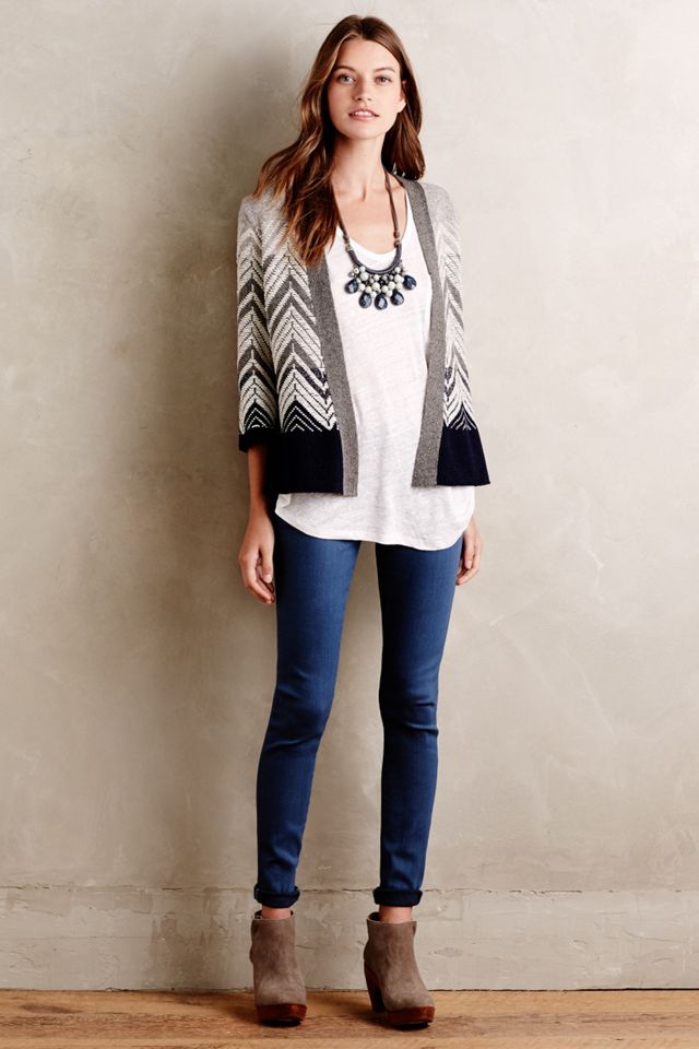 Chevron Stitch Cardi  #2