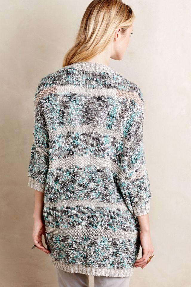 Banded Confetti Cardigan #1