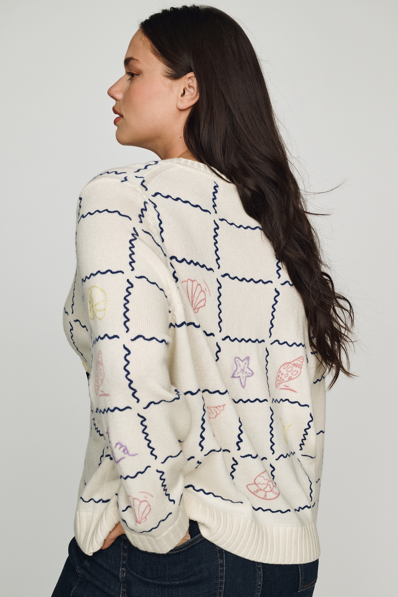 Chinti & Parker Wool Cashmere Shell Sweater
