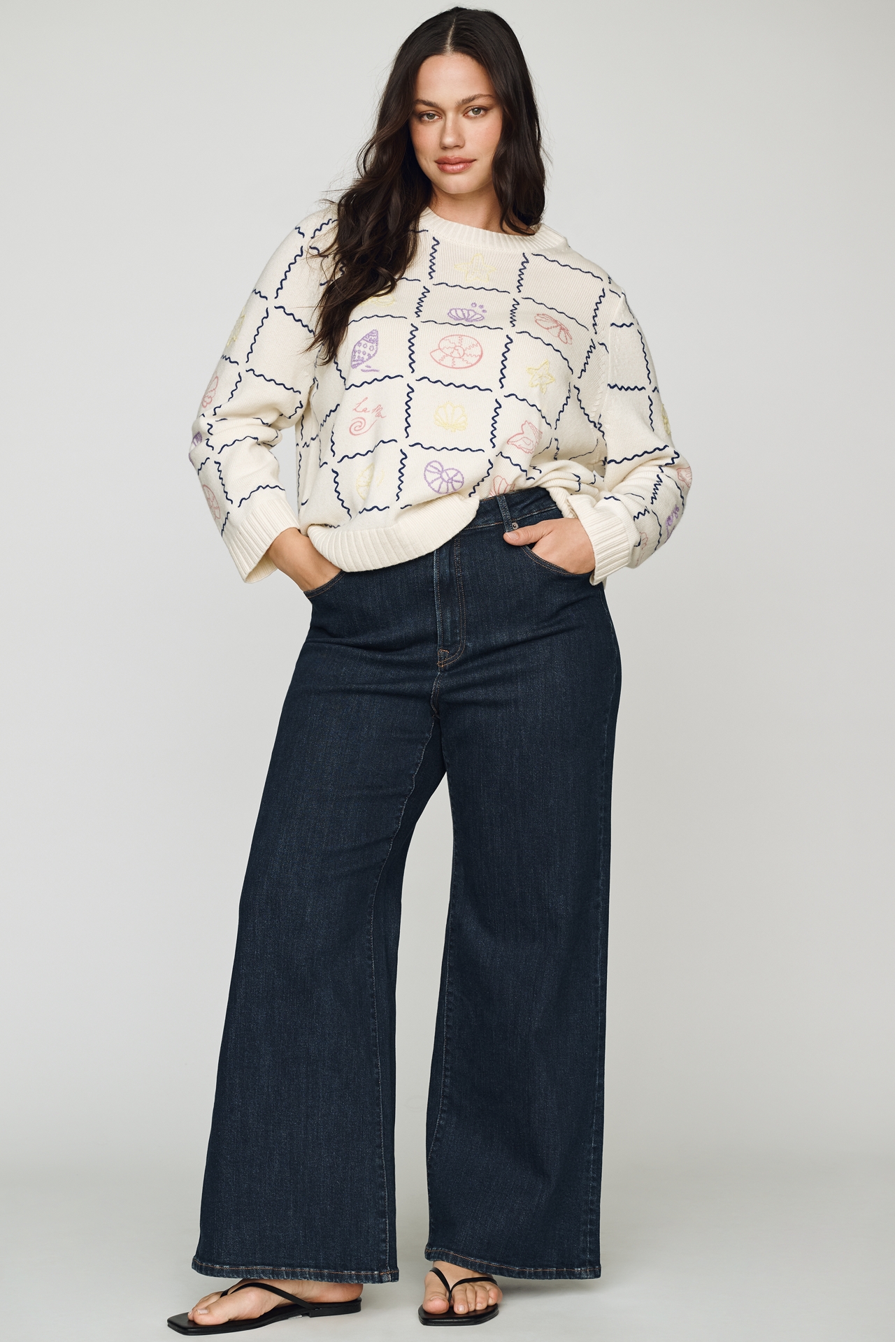 Chinti & Parker Wool Cashmere Shell Sweater