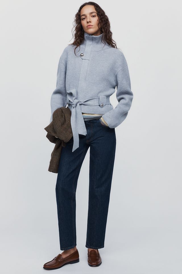 Whiteroom + Cactus Cotton Blend Funnel Neck Sweater #3