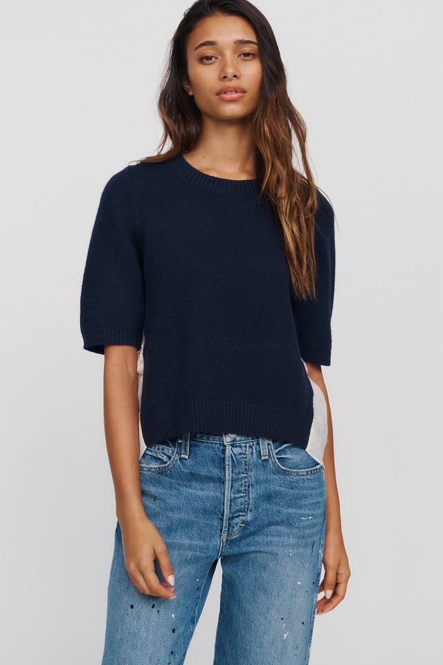 a.ren Liora Short Sleeve Sweater #1