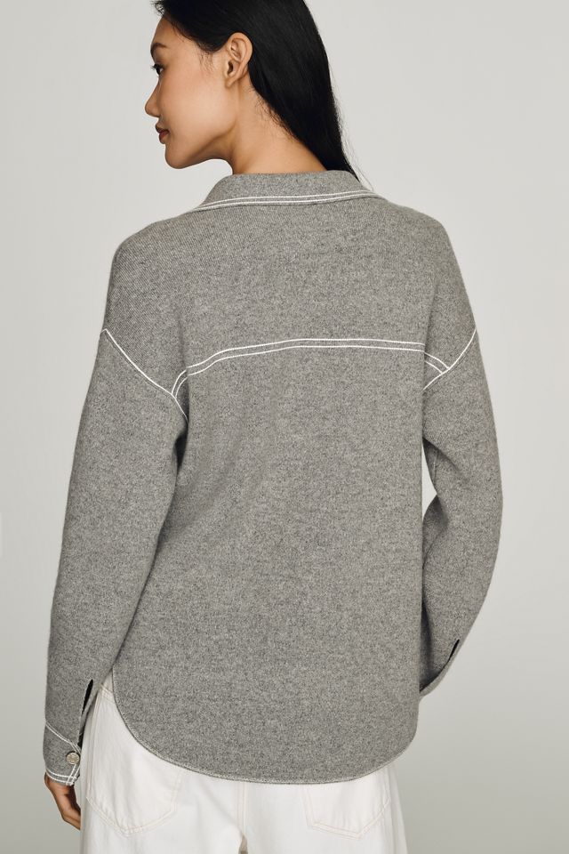 Berenice Wool Buttondown Sweater #2
