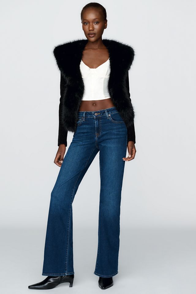 Naked Wardrobe Faux Fur Trim Cardigan #1