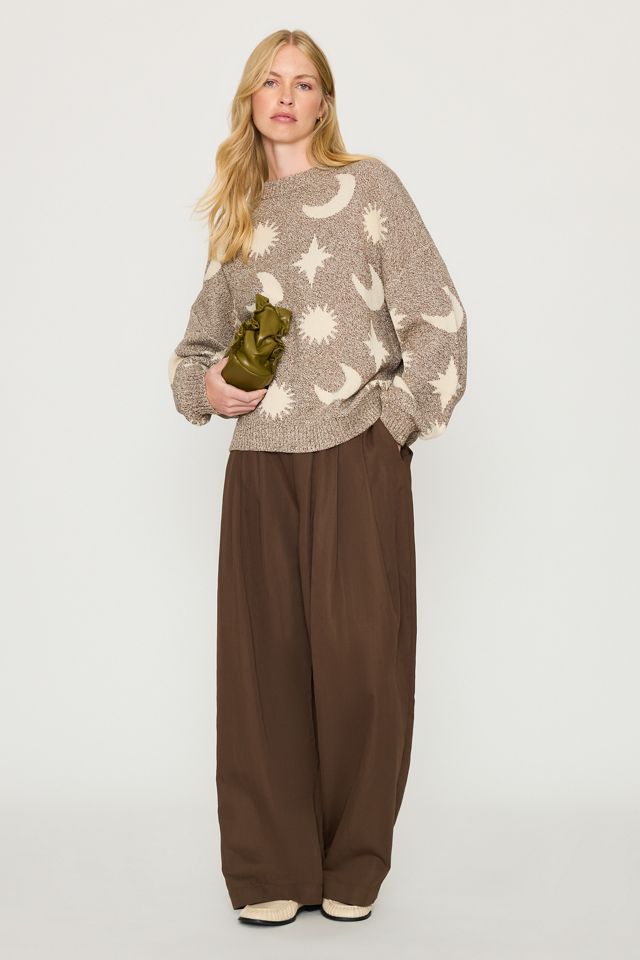 Claude & Co Cozmo Mushroom 100% Cotton Moon Star Jumper #2