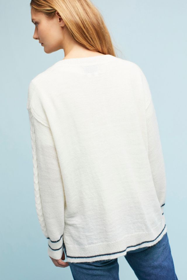 Piped Cable Cardigan #3