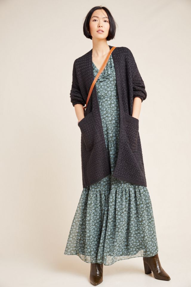 James Woven Cardigan