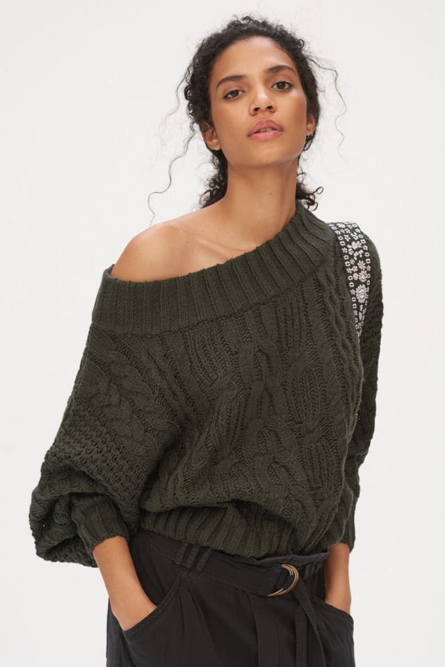 Melissa Cable-Knit Sweater | Anthropologie