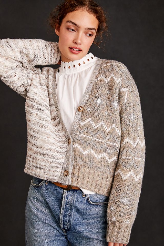 John + Jenn Colorblock Cardigan Sweater | Anthropologie