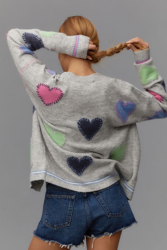 John + Jenn Heart Cardigan Sweater #3