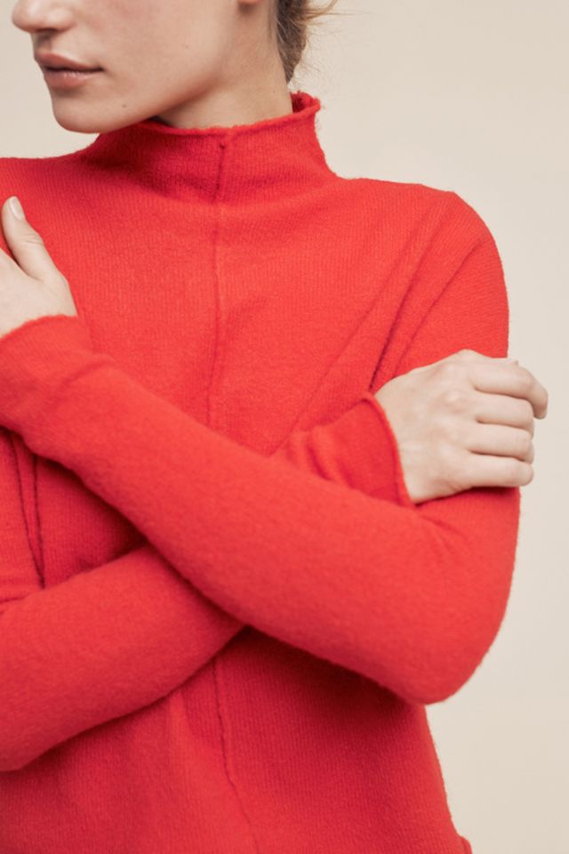 Tisa Seamed Mockneck Sweater #2