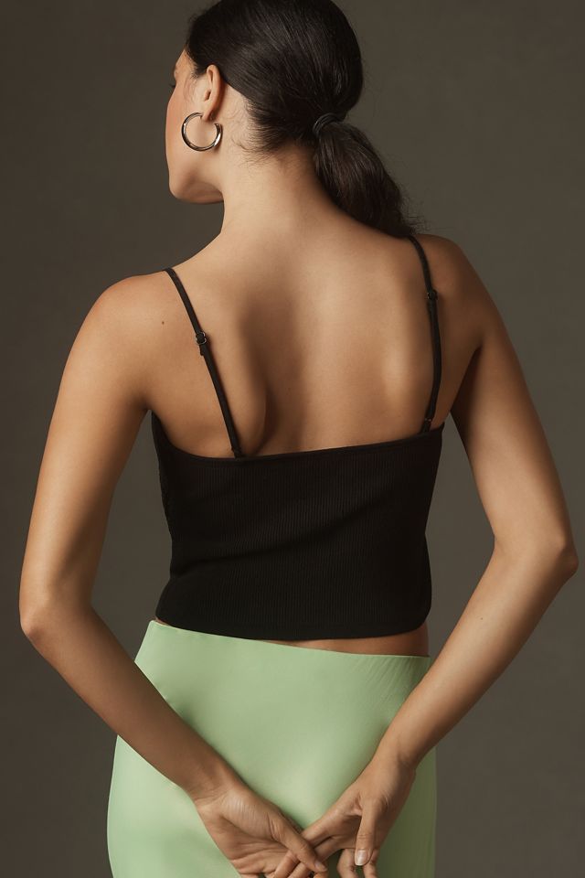 DOLAN Sequin Bow Sweater Tank #1