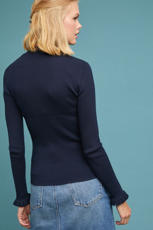 Celina Ruffled Pullover #1