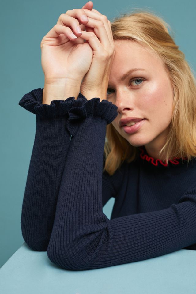 Celina Ruffled Pullover #2