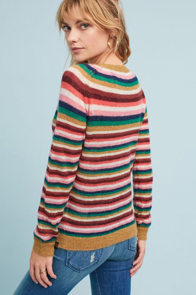 Magdalena Striped Lurex Jumper #2