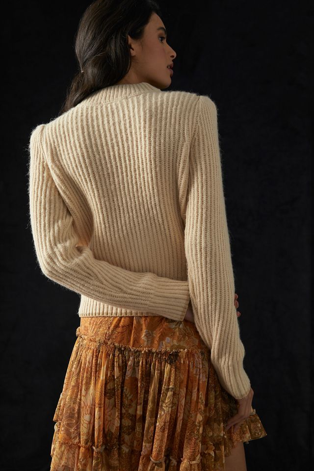 Scotch & Soda Puff-Sleeve Ribbed Sweater #2