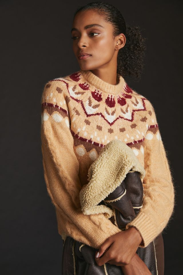 Scotch Soda Fairisle Crewneck Sweater