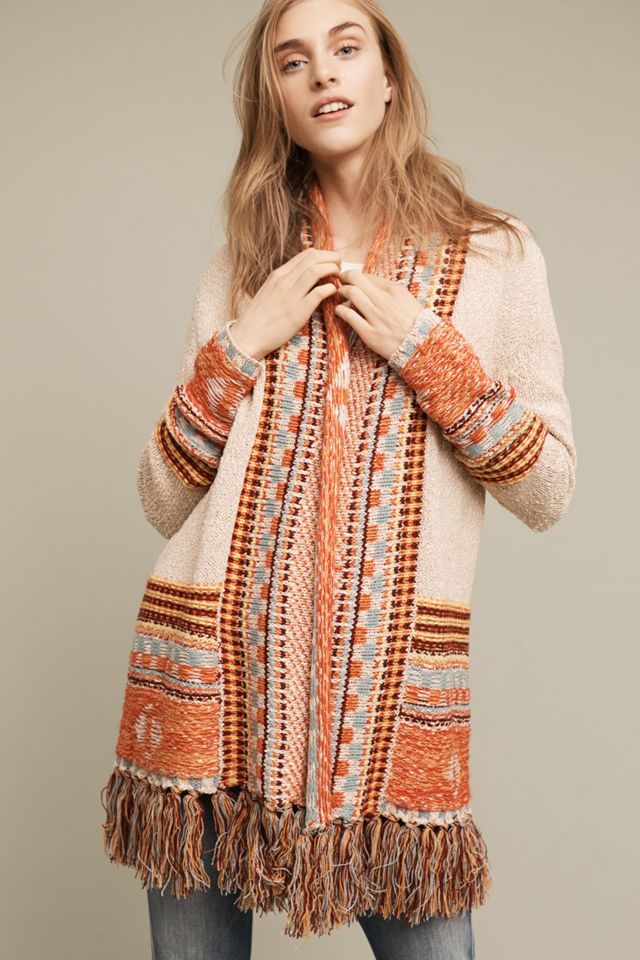 Daria Fringed Cardigan #1