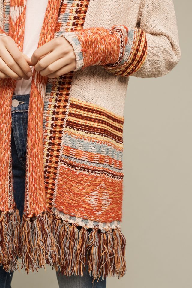 Daria Fringed Cardigan #2