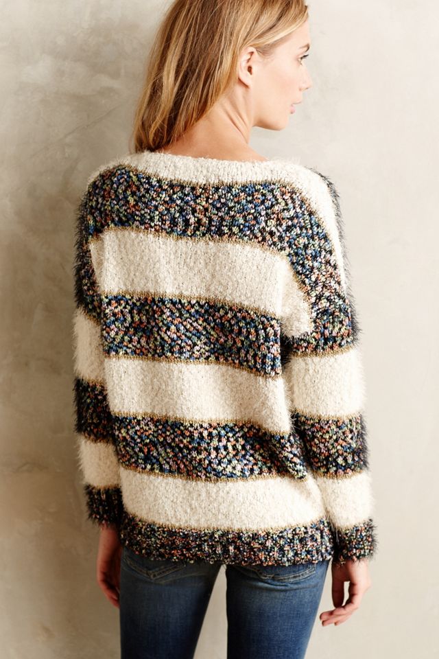 Confetti Striped Pullover #1