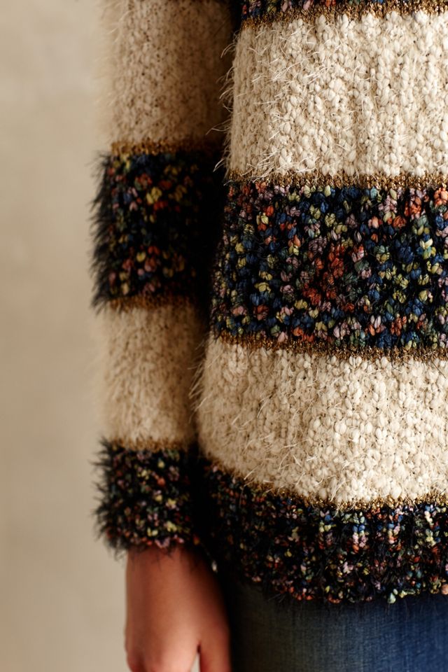 Confetti Striped Pullover #3