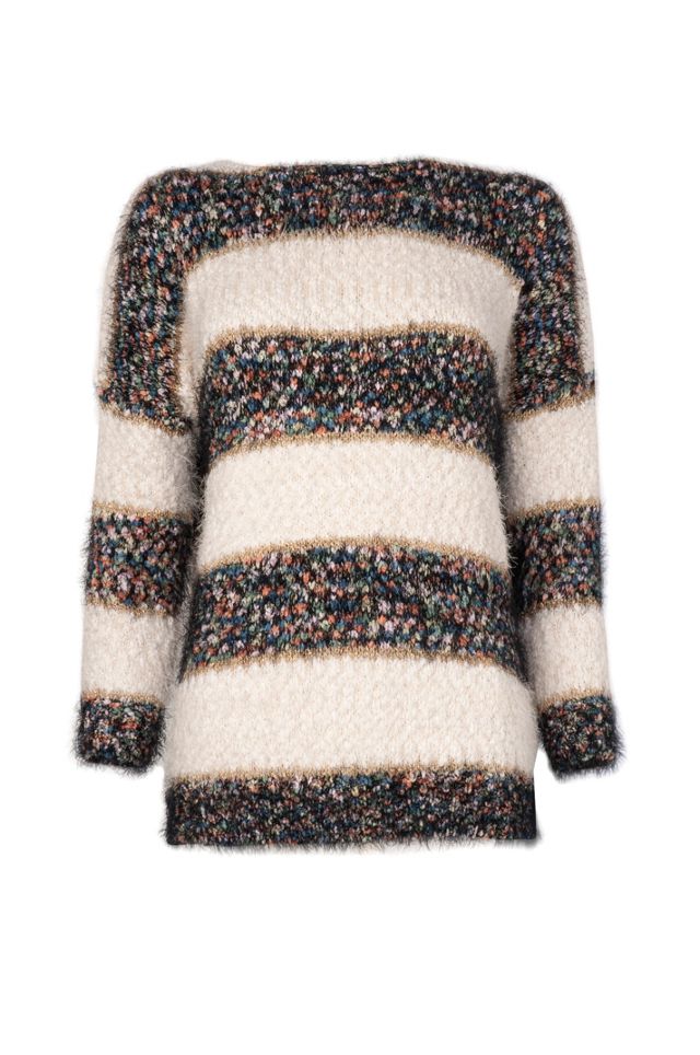 Confetti Striped Pullover #4
