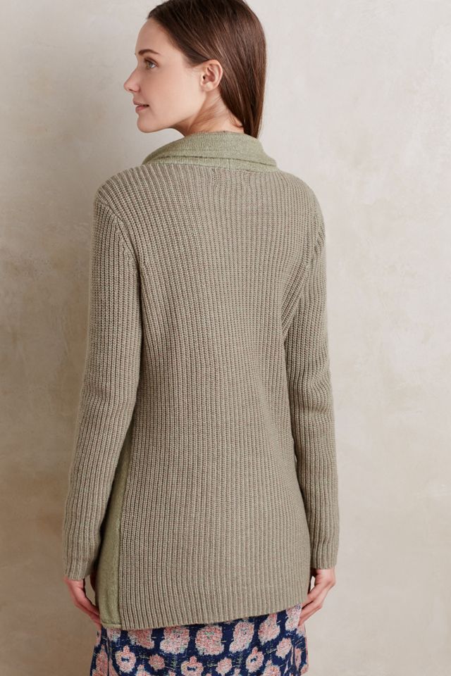 Draped Boucle Cardigan #1