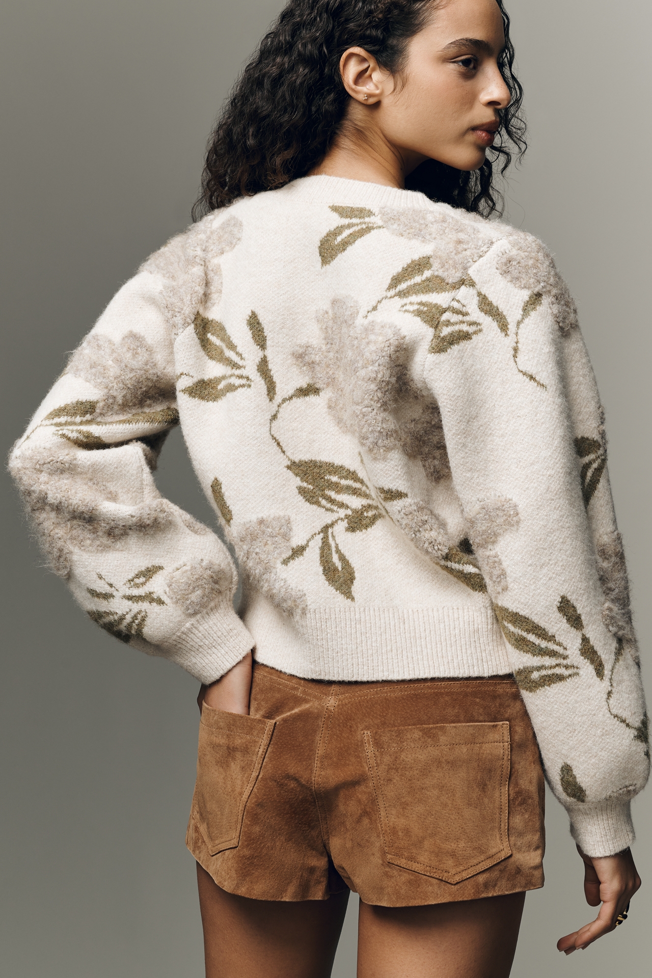 Greylin Skylar Cozy Floral Sweater