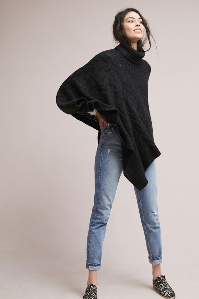 Turtleneck Poncho #1
